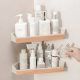Metal & Wooden Corner Shelf